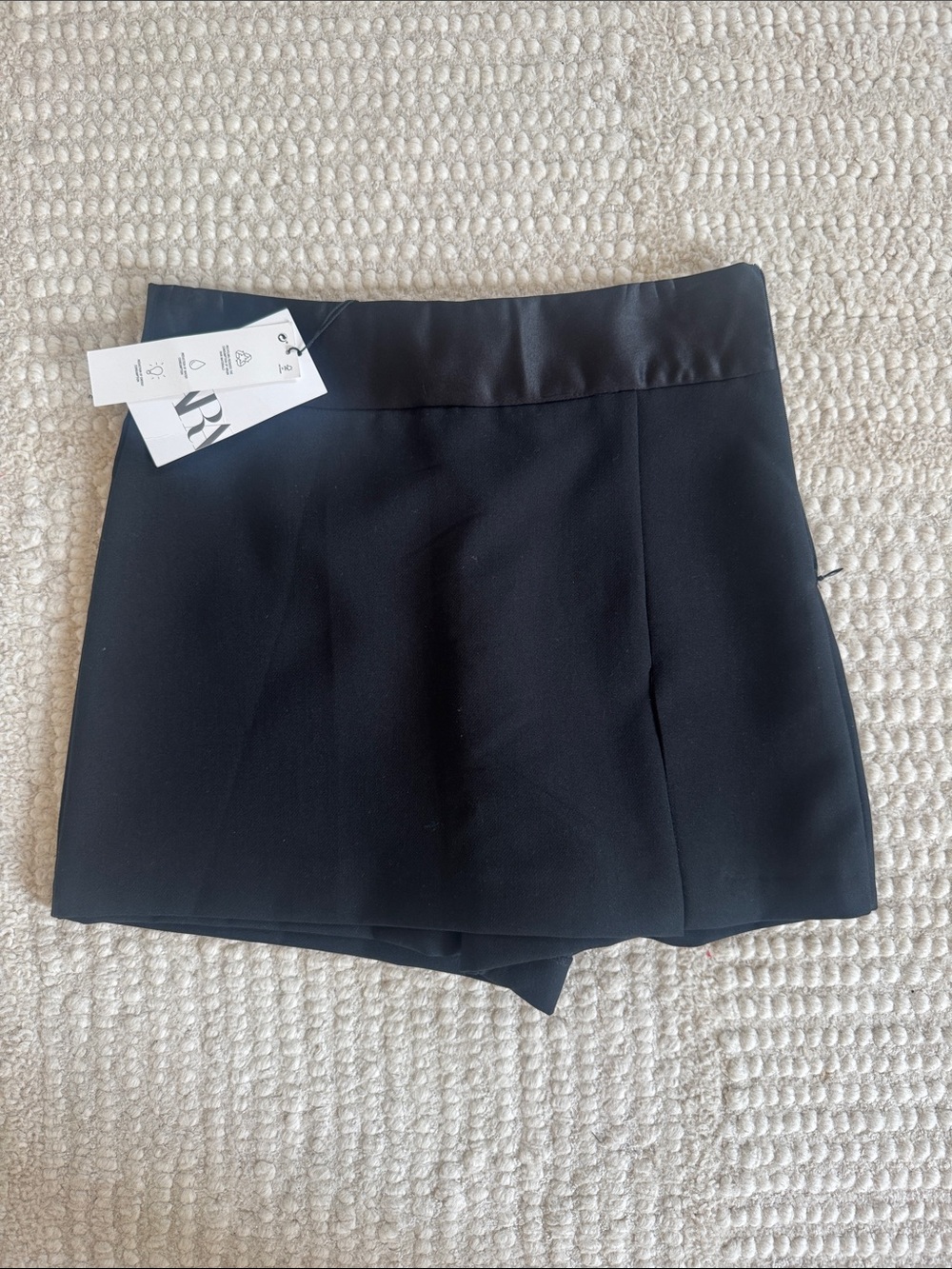 Zara Black Women’s Skort Shorts